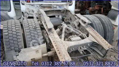volvo kamyon çıkma şase kesme defransıyel